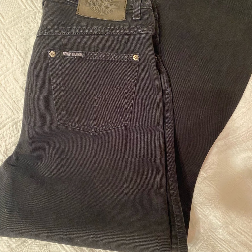Harley-Davidson Black Relaxed Women's Jeans